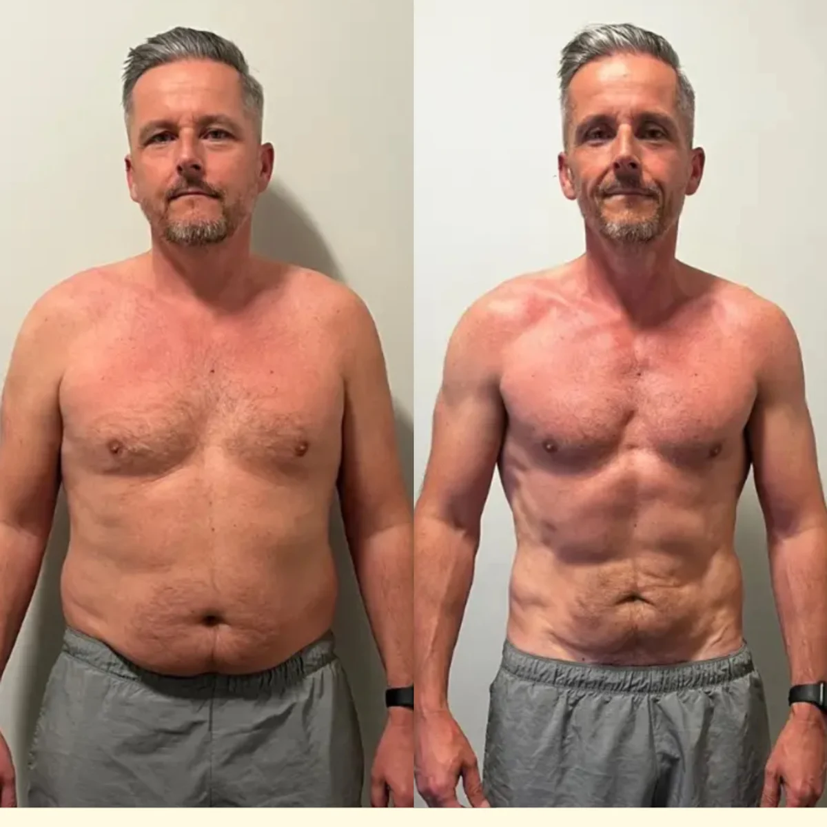 Harry, before and after CORE4